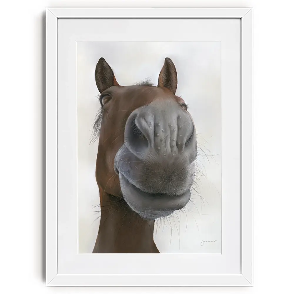 Racehorse Sprinter Sacre Framed Art Print Racehorse Sprinter Sacre Framed Art Print wall art product Georgie Turner