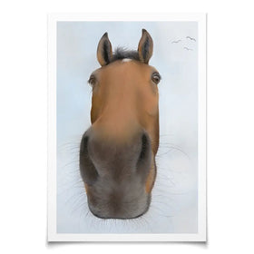 Racehorse Thistlecrack Art Print Racehorse Thistlecrack Art Print wall art product Georgie Turner