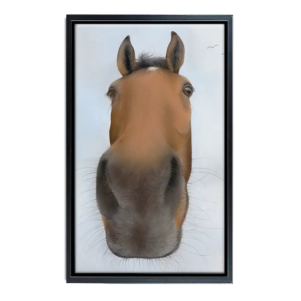 Racehorse Thistlecrack Canvas Print Racehorse Thistlecrack Canvas Print wall art product Georgie Turner
