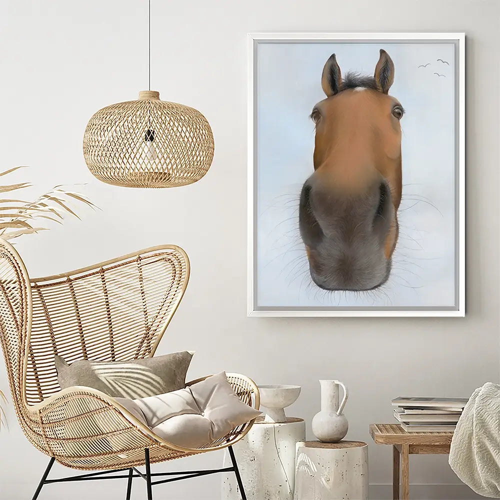 Racehorse Thistlecrack Canvas Print Racehorse Thistlecrack Canvas Print wall art product Georgie Turner