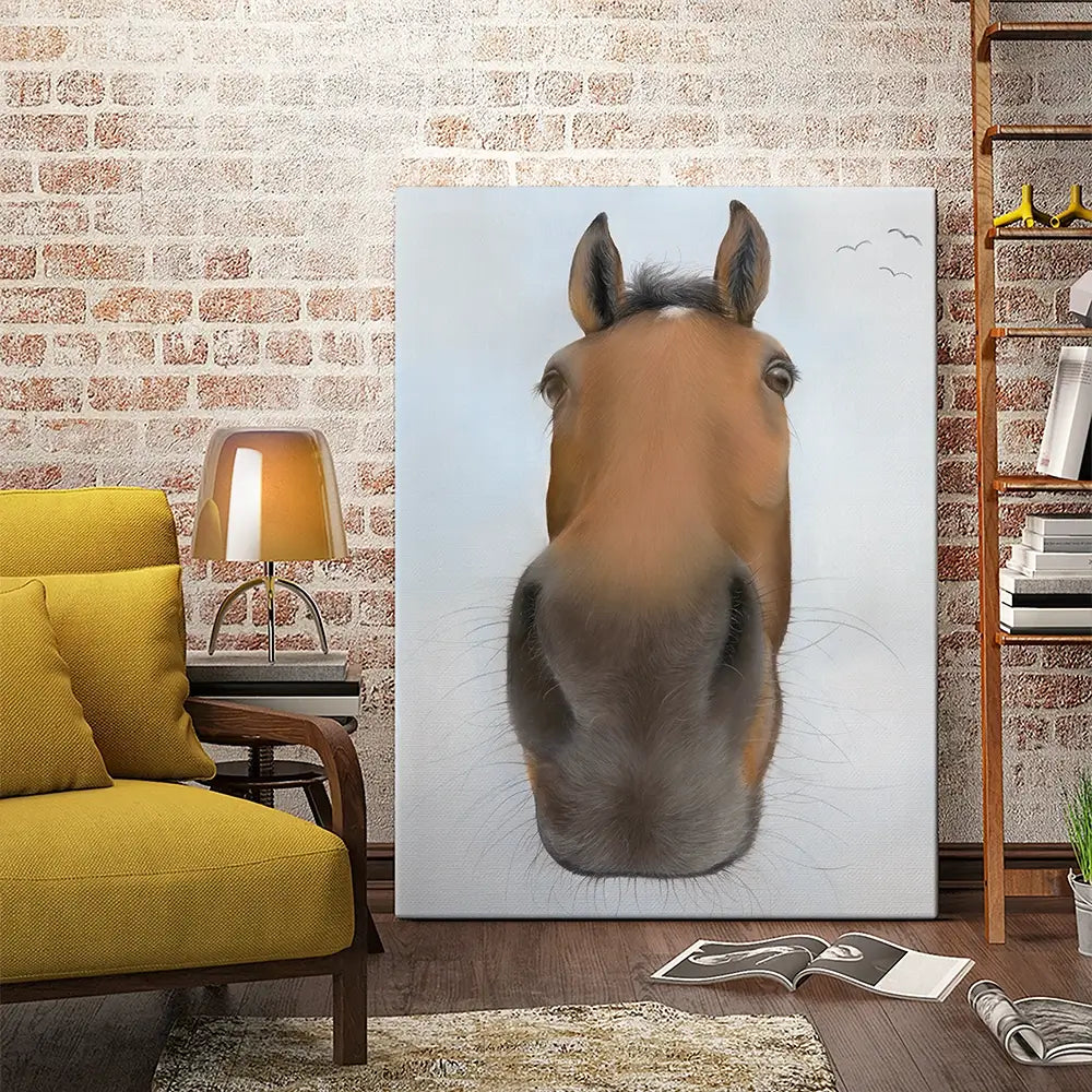 Racehorse Thistlecrack Canvas Print Racehorse Thistlecrack Canvas Print wall art product Georgie Turner