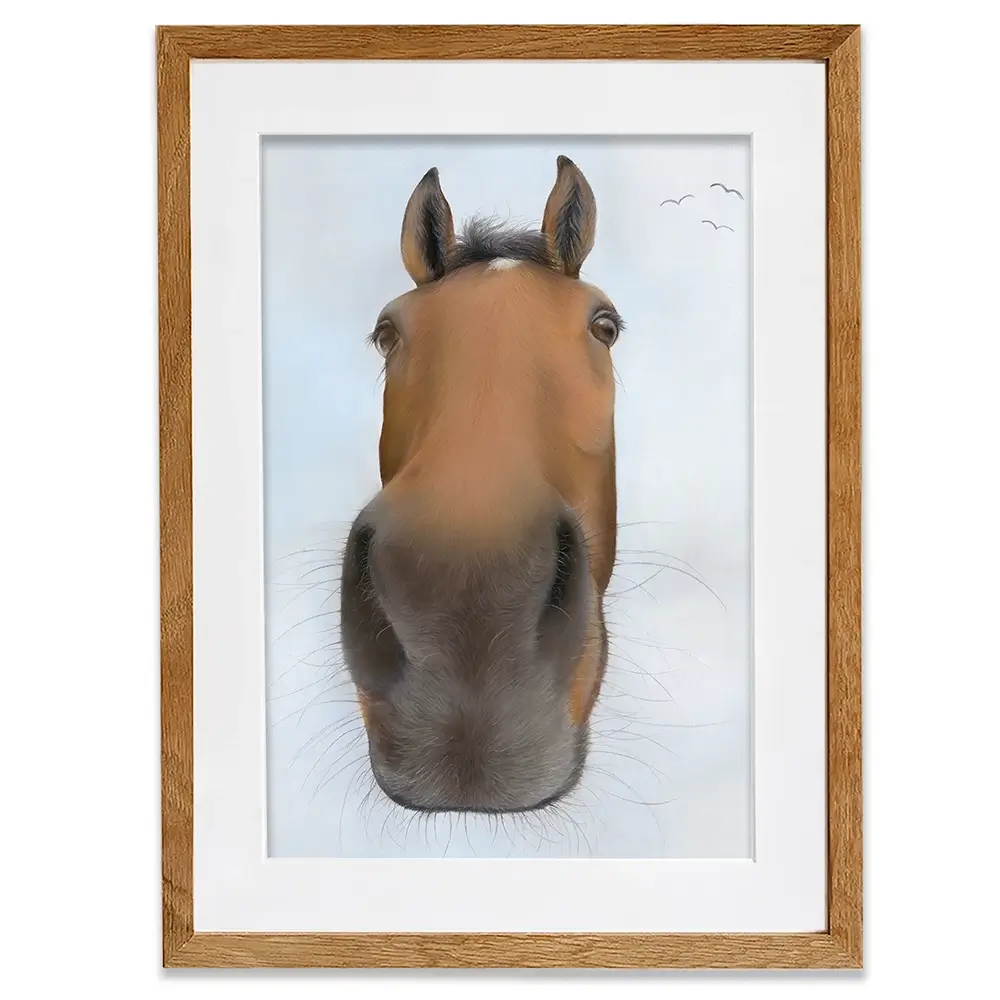 Racehorse Thistlecrack Framed Art Print Racehorse Thistlecrack Framed Art Print wall art product Georgie Turner