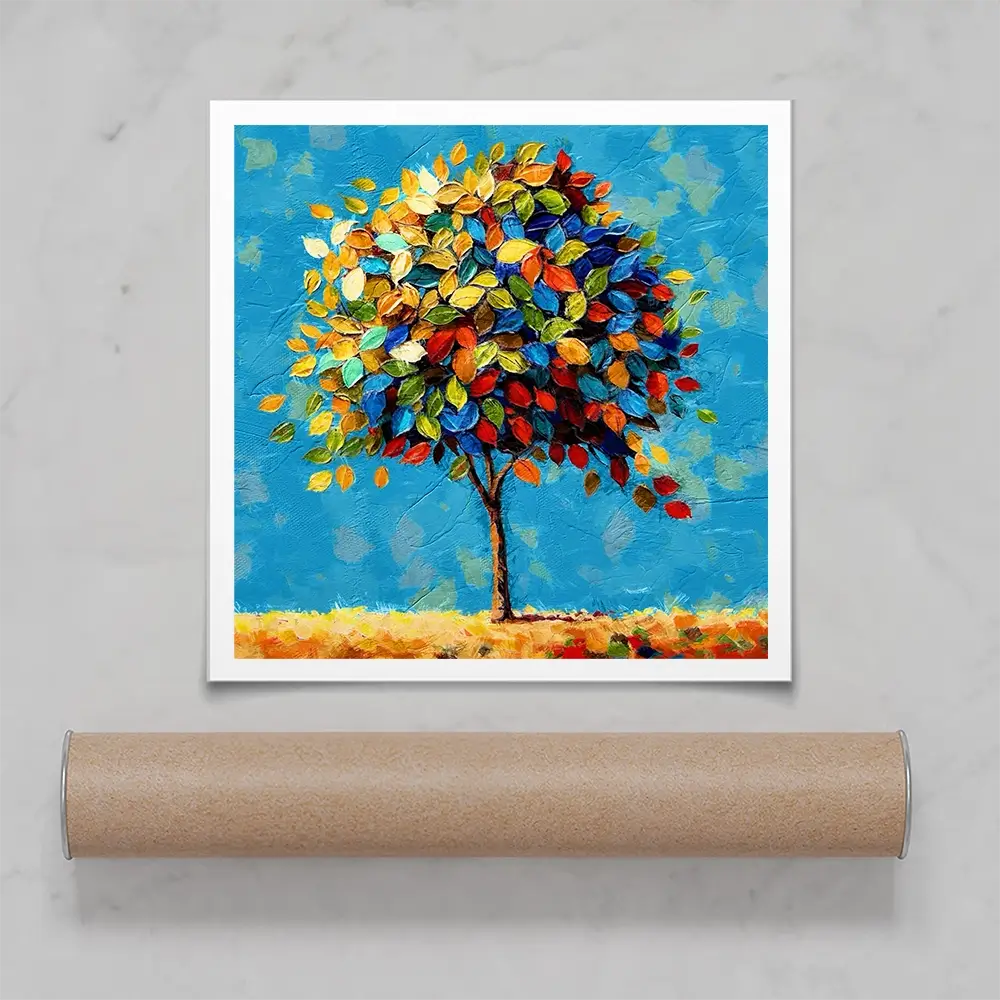 Radiant Growth Square Art Print Radiant Growth Square Art Print wall art product Art Print Shop