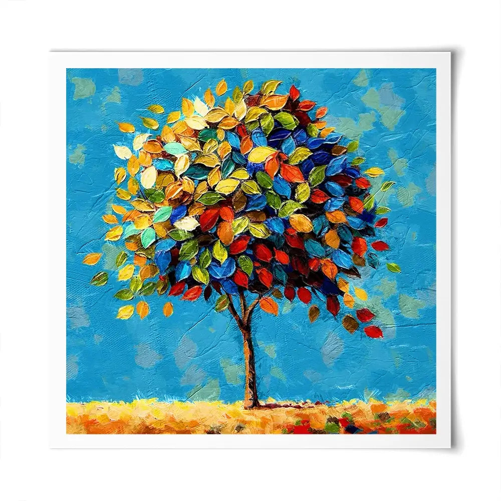 Radiant Growth Square Art Print Radiant Growth Square Art Print wall art product Art Print Shop