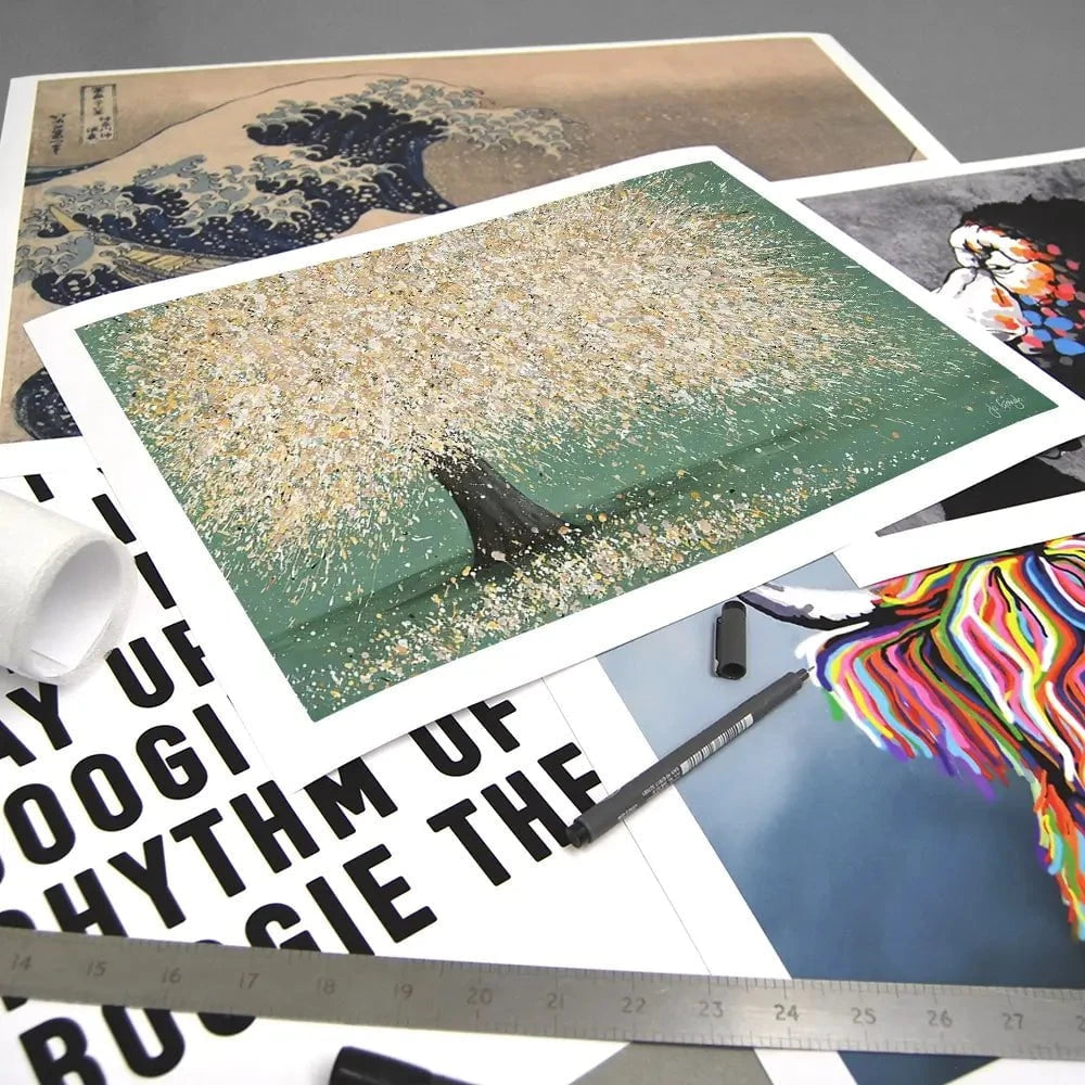 Radiant Love Art Print Radiant Love Art Print wall art product Jo Gough