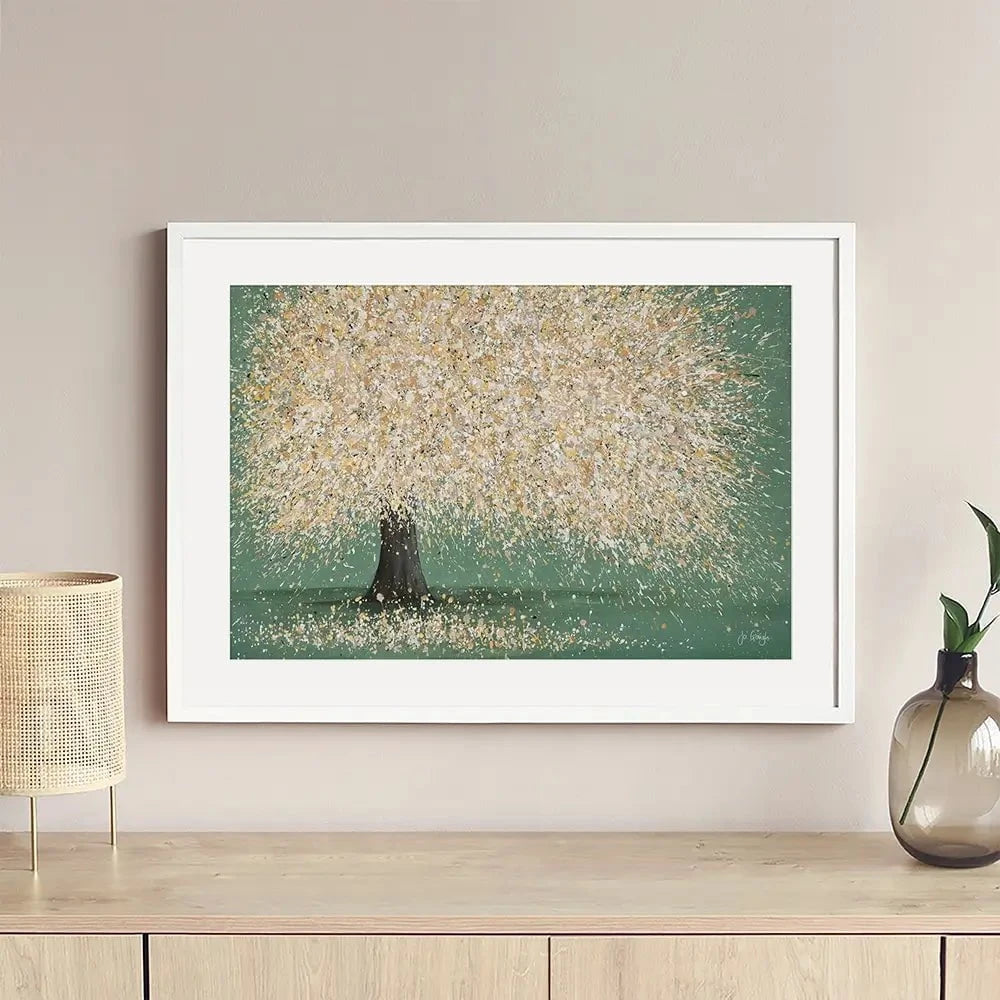 Radiant Love Framed Art Print Radiant Love Framed Art Print wall art product Jo Gough