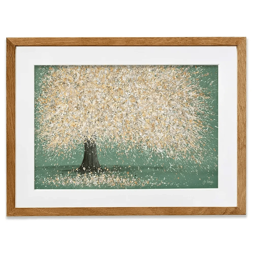 Radiant Love Framed Art Print Radiant Love Framed Art Print wall art product Jo Gough