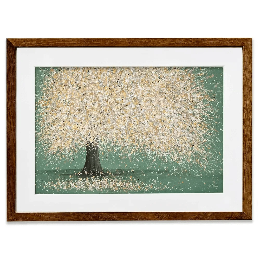 Radiant Love Framed Art Print Radiant Love Framed Art Print wall art product Jo Gough