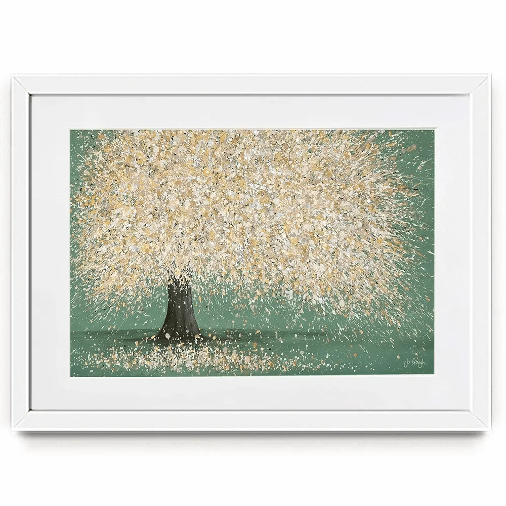 Radiant Love Framed Art Print Radiant Love Framed Art Print wall art product Jo Gough
