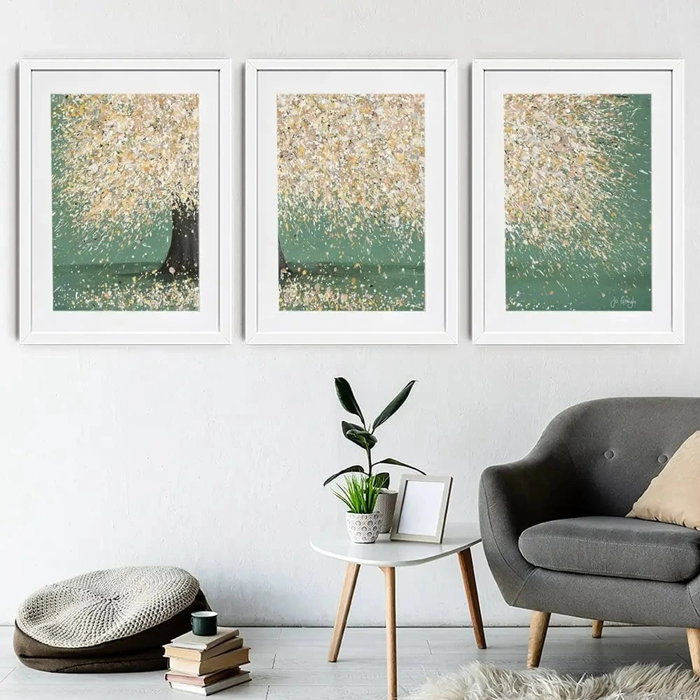 Radiant Love Framed Art Print Trio Radiant Love Framed Art Print Trio wall art product Jo Gough