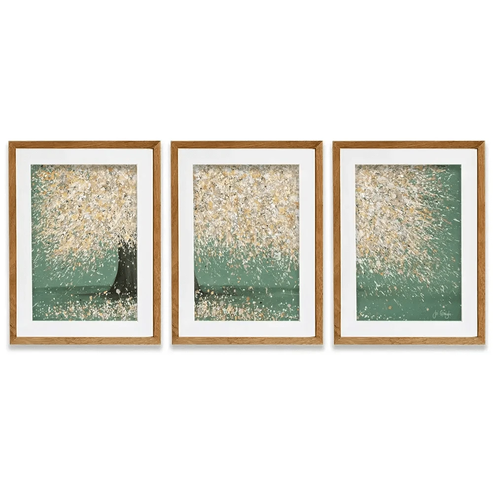 Radiant Love Framed Art Print Trio Radiant Love Framed Art Print Trio wall art product Jo Gough