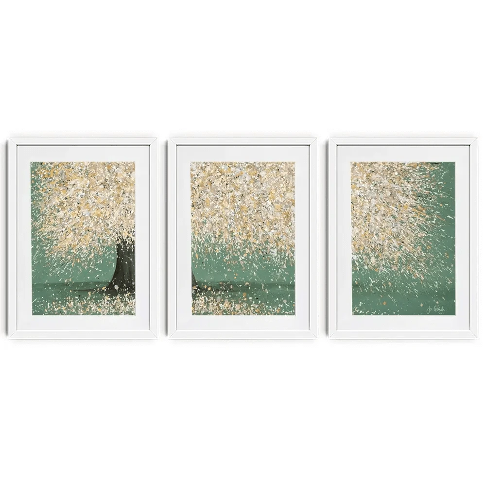 Radiant Love Framed Art Print Trio Radiant Love Framed Art Print Trio wall art product Jo Gough