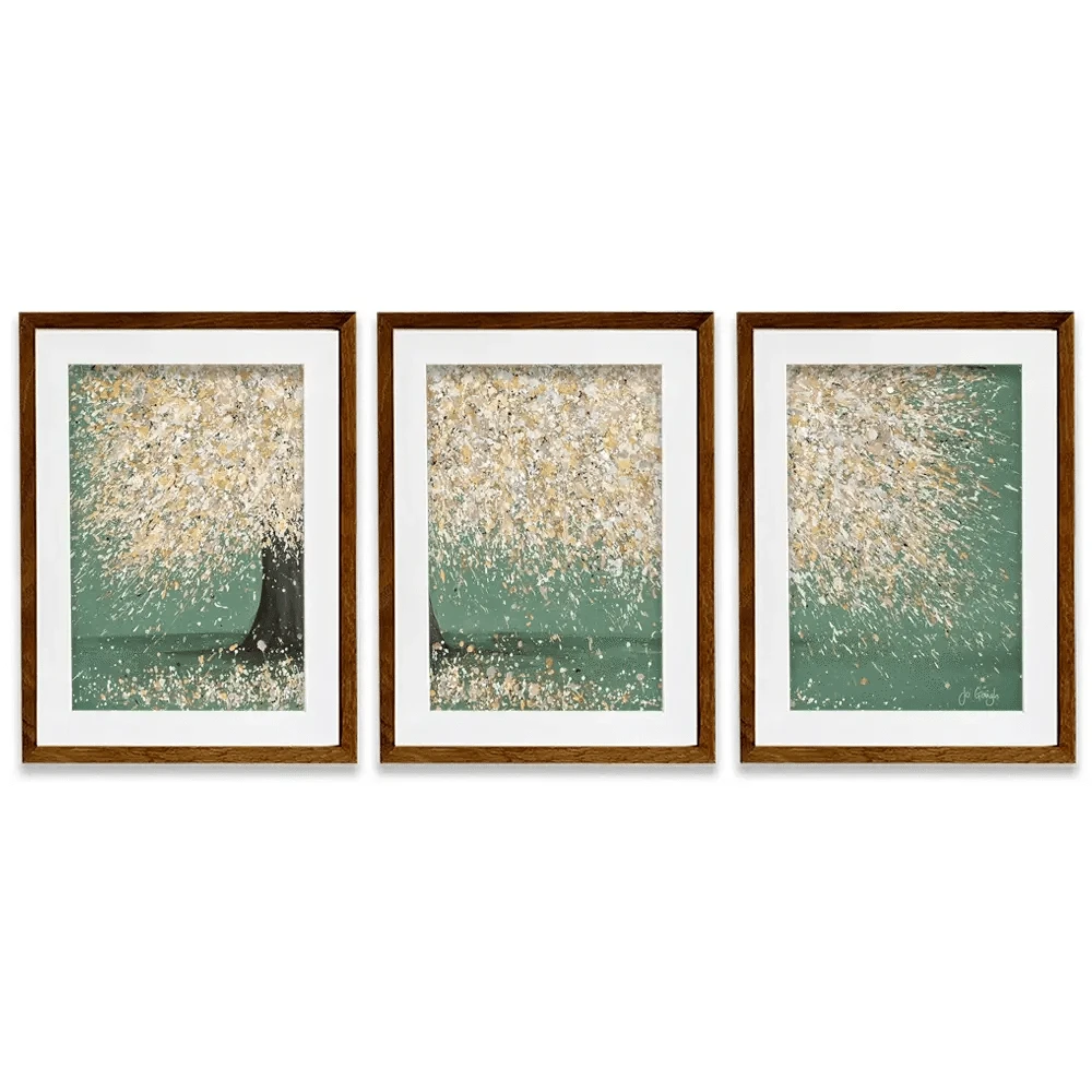 Radiant Love Framed Art Print Trio Radiant Love Framed Art Print Trio wall art product Jo Gough