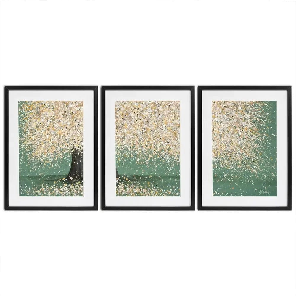 Radiant Love Framed Art Print Trio Radiant Love Framed Art Print Trio wall art product Jo Gough