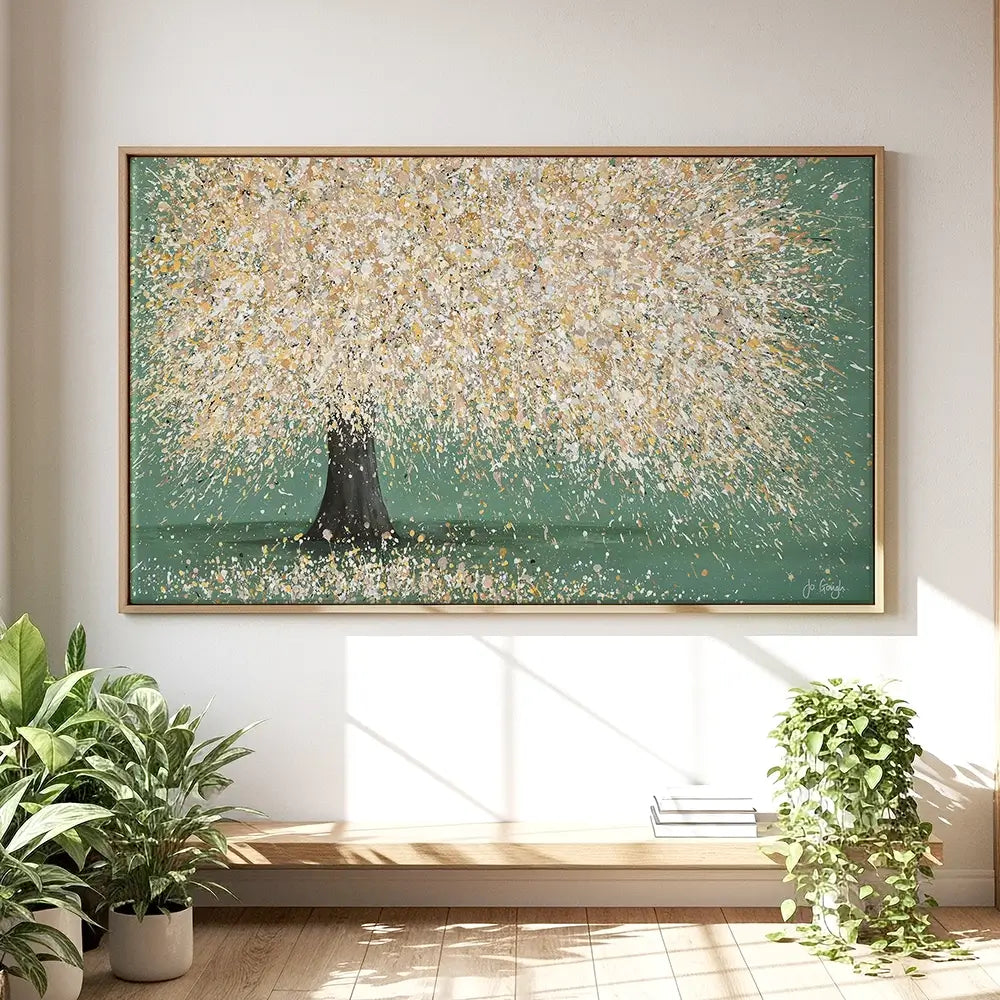 Radiant Love Oversized Canvas Print Radiant Love Oversized Canvas Print wall art product Art Print Shop
