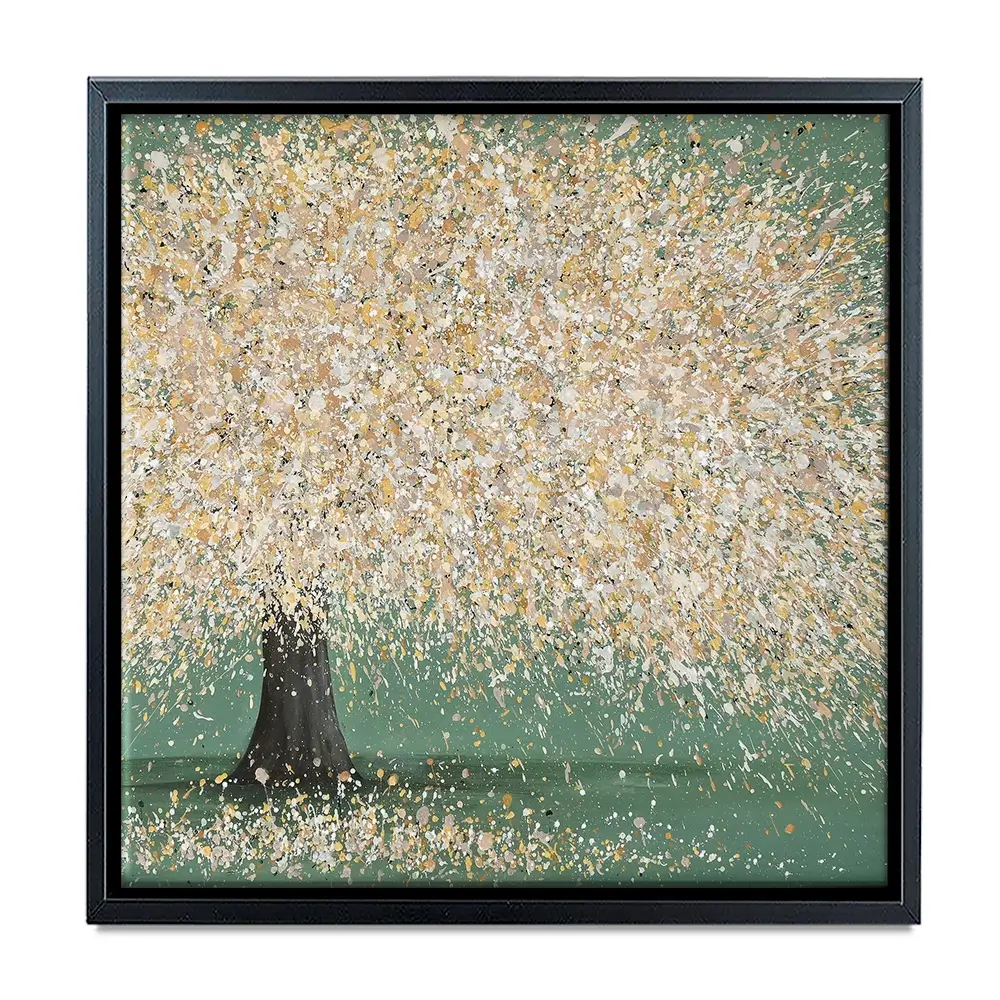 Radiant Love Square Canvas Print Radiant Love Square Canvas Print wall art product Art Print Shop