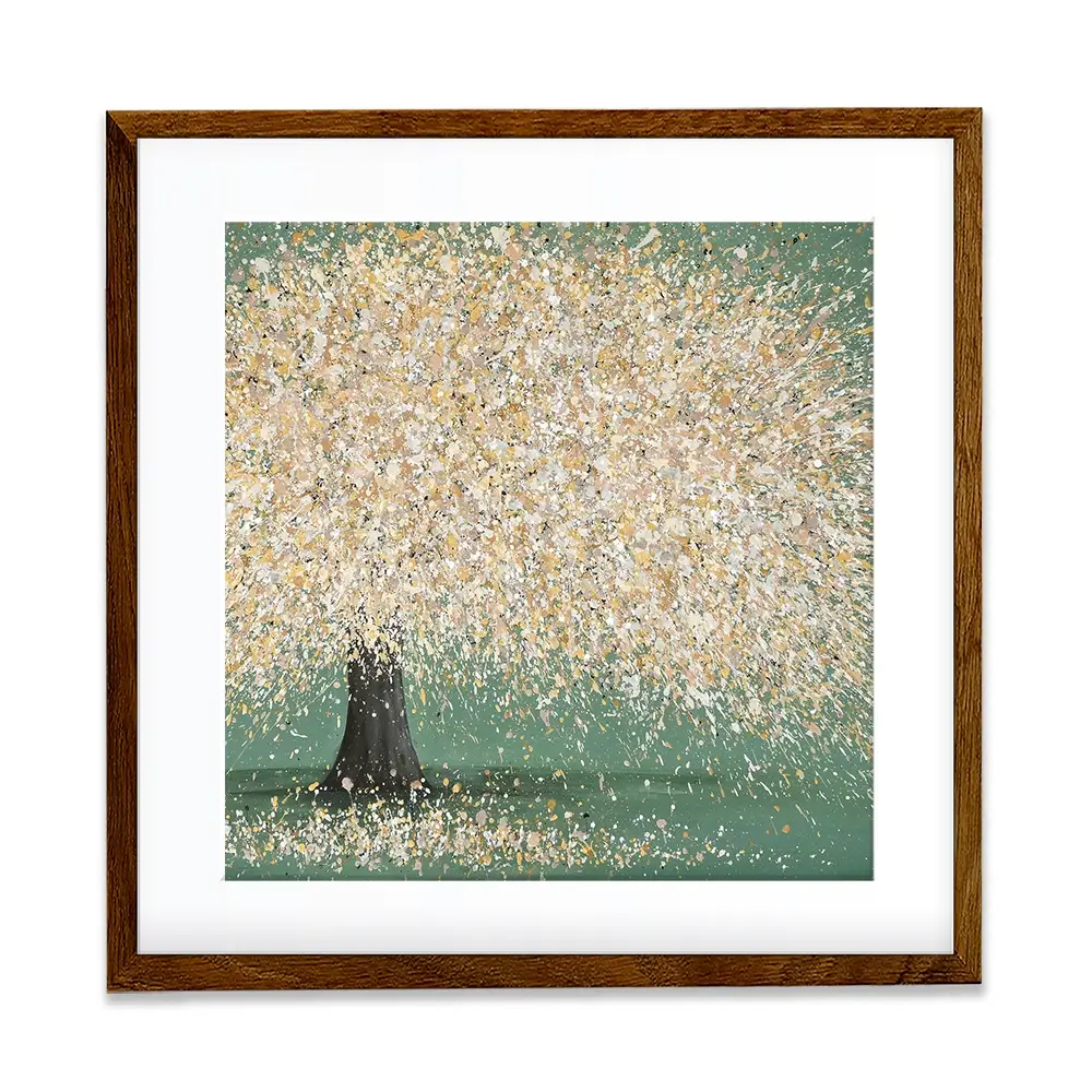 Radiant Love Square Framed Art Print Radiant Love Square Framed Art Print wall art product Art Print Shop