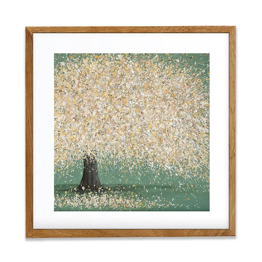 Radiant Love Square Framed Art Print Radiant Love Square Framed Art Print wall art product Art Print Shop