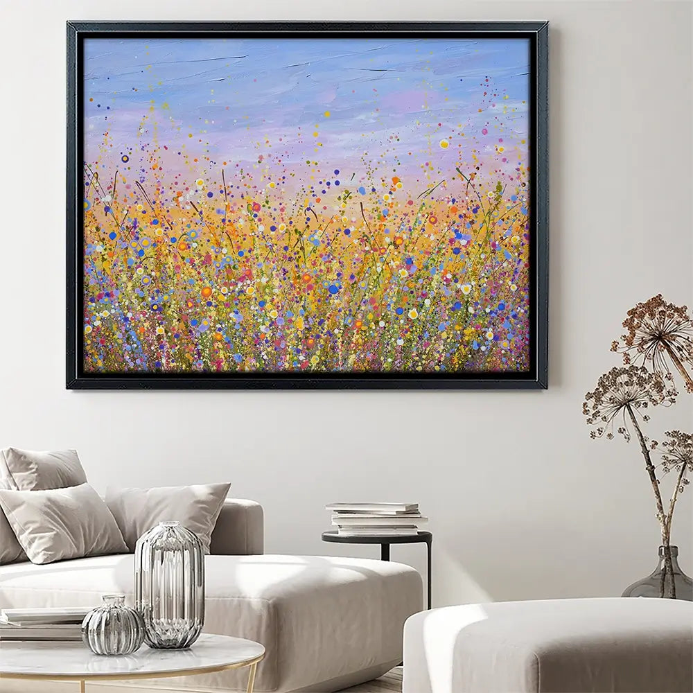 Radiant Meadow Canvas Print Radiant Meadow Canvas Print wall art product Olga Tkachyk