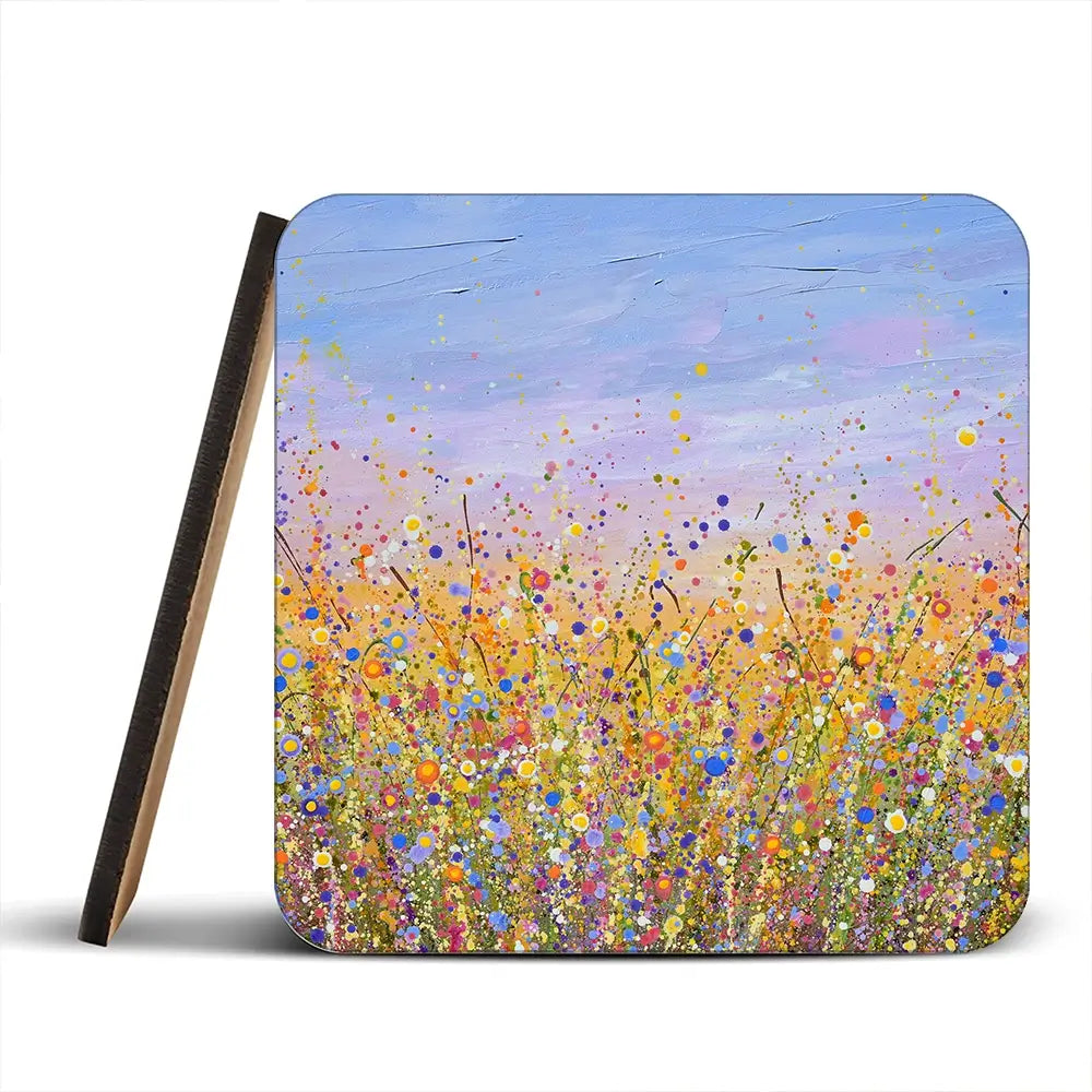 Radiant Meadow Coaster Set Radiant Meadow Coaster Set wall art product Olga Tkachyk