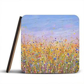 Radiant Meadow Coaster Set Radiant Meadow Coaster Set wall art product Olga Tkachyk