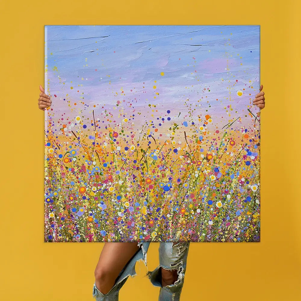 Radiant Meadow Oversized Canvas Print Radiant Meadow Oversized Canvas Print wall art product Olga Tkachyk
