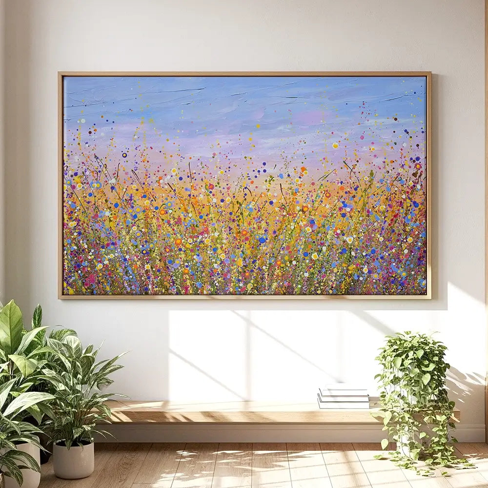 Radiant Meadow Oversized Canvas Print Radiant Meadow Oversized Canvas Print wall art product Olga Tkachyk
