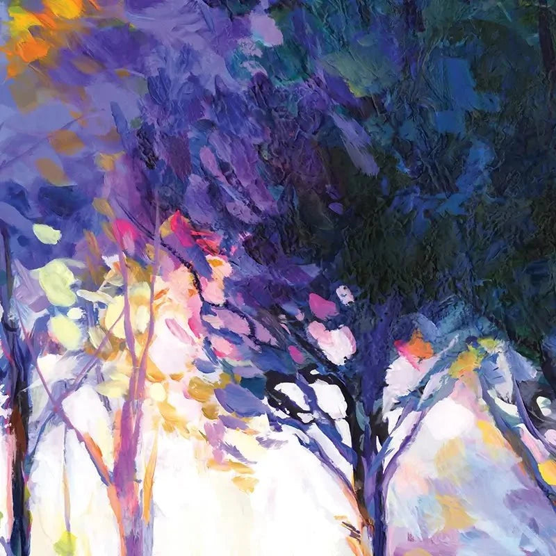 Radiant Trees In The Glowing Morning Art Print Radiant Trees In The Glowing Morning Art Print wall art product Leon Devenice