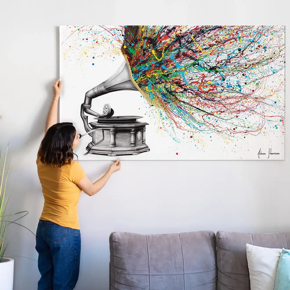 Radical Rhapsody Oversized Canvas Print Radical Rhapsody Oversized Canvas Print wall art product Ashvin Harrison