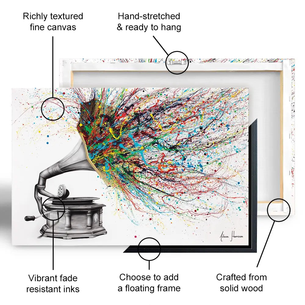Radical Rhapsody Oversized Canvas Print Radical Rhapsody Oversized Canvas Print wall art product Ashvin Harrison