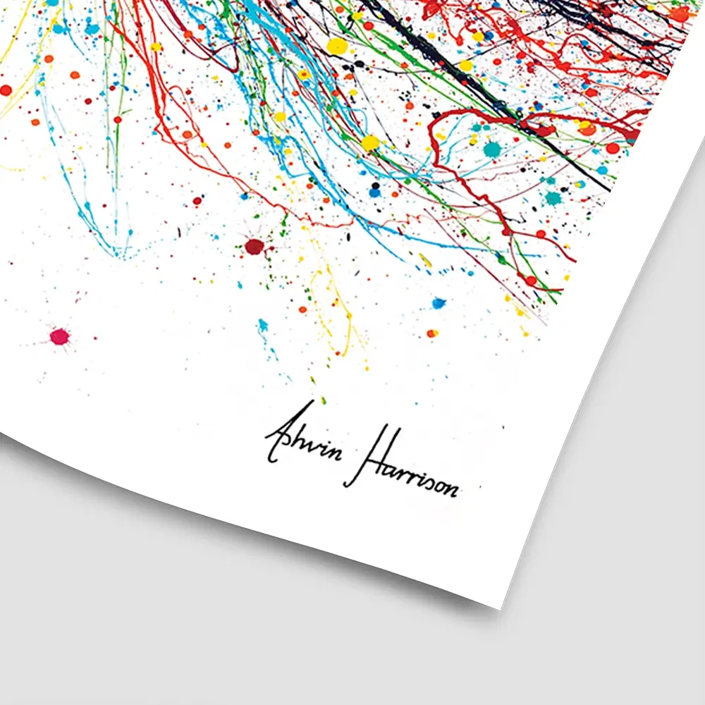 Radical Rhapsody Square Art Print Radical Rhapsody Square Art Print wall art product Ashvin Harrison