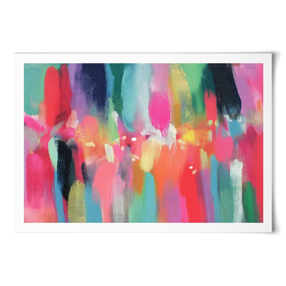 Rain Curtain Art Print Rain Curtain Art Print wall art product Chromatic Storm Studio