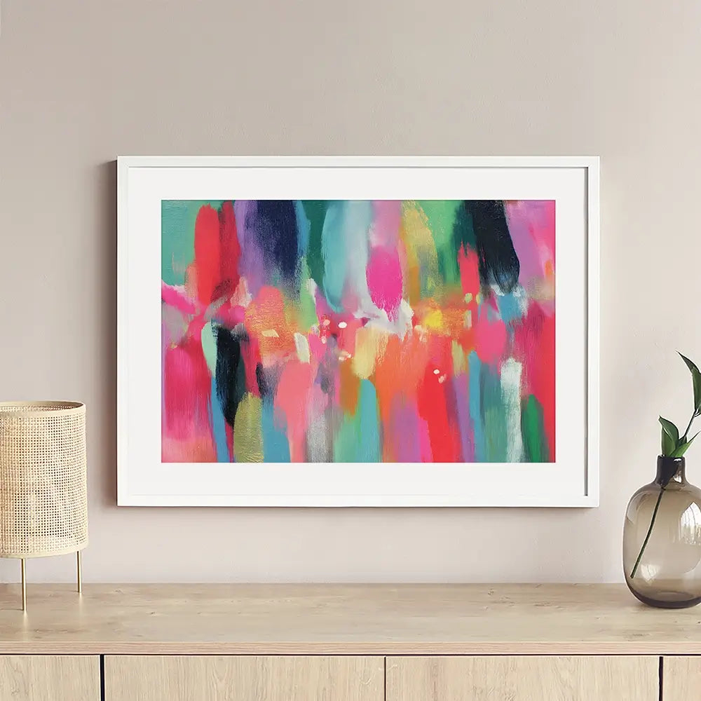 Rain Curtain Framed Art Print Rain Curtain Framed Art Print wall art product Chromatic Storm Studio