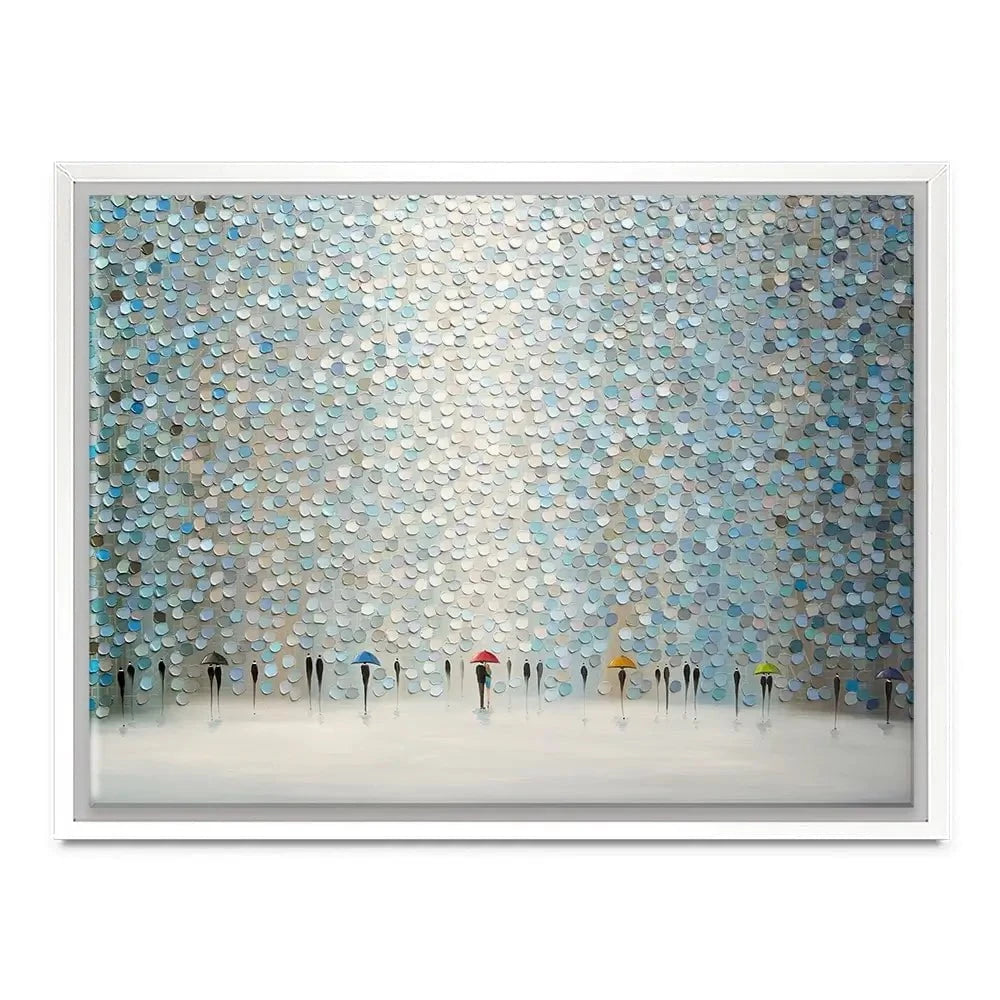 Rain Symphony Canvas Print Rain Symphony Canvas Print wall art product Ekaterina Ermilkina