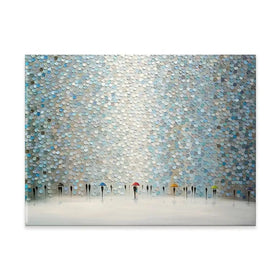 Rain Symphony Canvas Print Rain Symphony Canvas Print wall art product Ekaterina Ermilkina