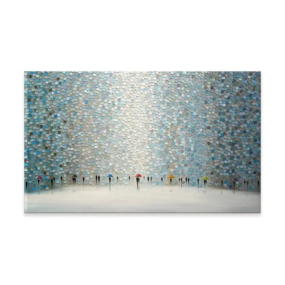 Rain Symphony Canvas Print Rain Symphony Canvas Print wall art product Ekaterina Ermilkina