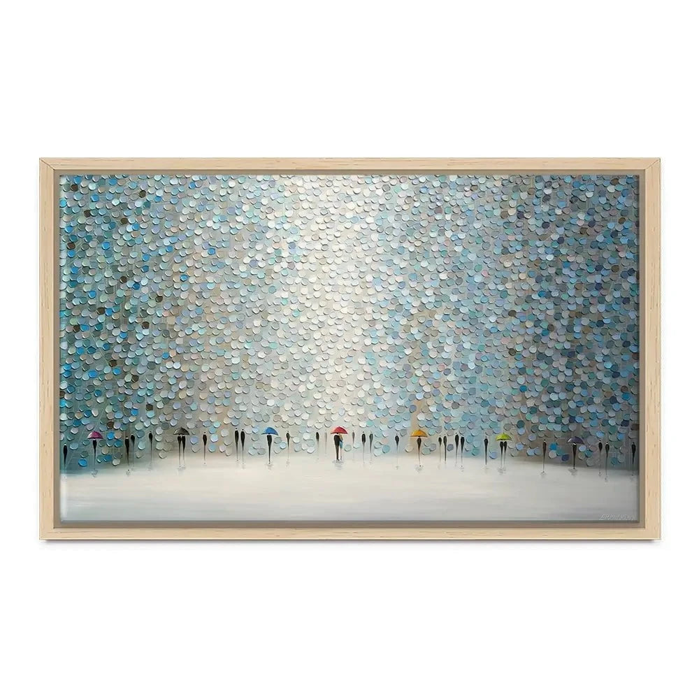 Rain Symphony Canvas Print Rain Symphony Canvas Print wall art product Ekaterina Ermilkina