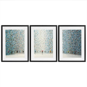 Rain Symphony Framed Art Print Trio Rain Symphony Framed Art Print Trio wall art product Ekaterina Ermilkina