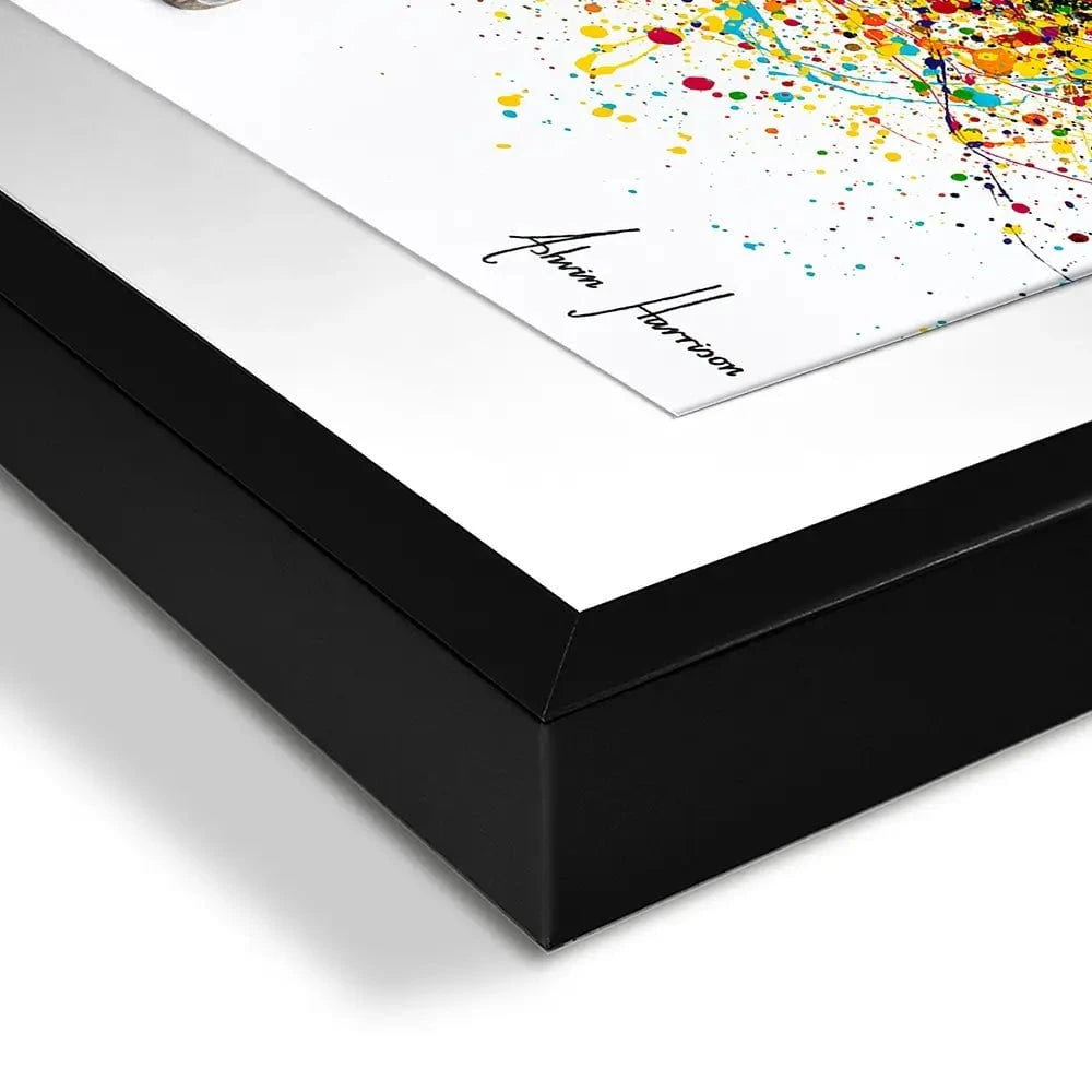 Rainbow Butterfly Ballerina Framed Art Print Rainbow Butterfly Ballerina Framed Art Print wall art product Ashvin Harrison