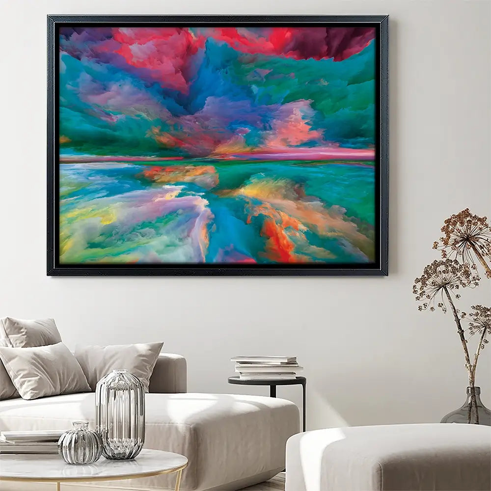 Rainbow Enlightenment Canvas Print Rainbow Enlightenment Canvas Print wall art product agsandrew / Shutterstock