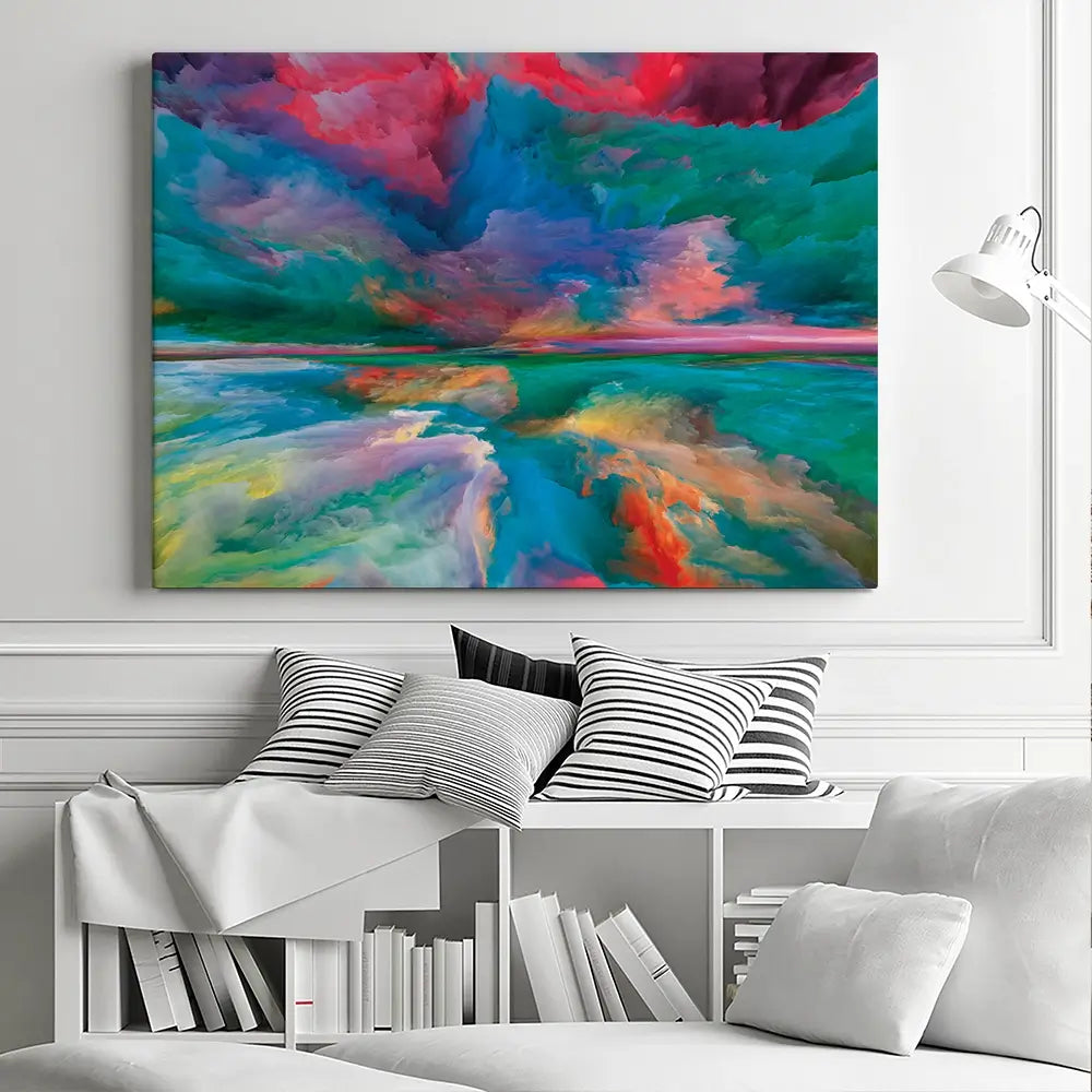 Rainbow Enlightenment Canvas Print Rainbow Enlightenment Canvas Print wall art product agsandrew / Shutterstock