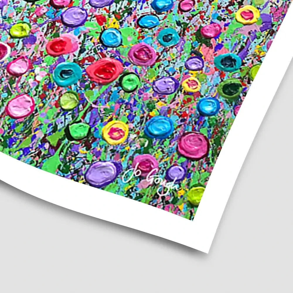 Rainbow Of Love Art Print Rainbow Of Love Art Print wall art product Jo Gough