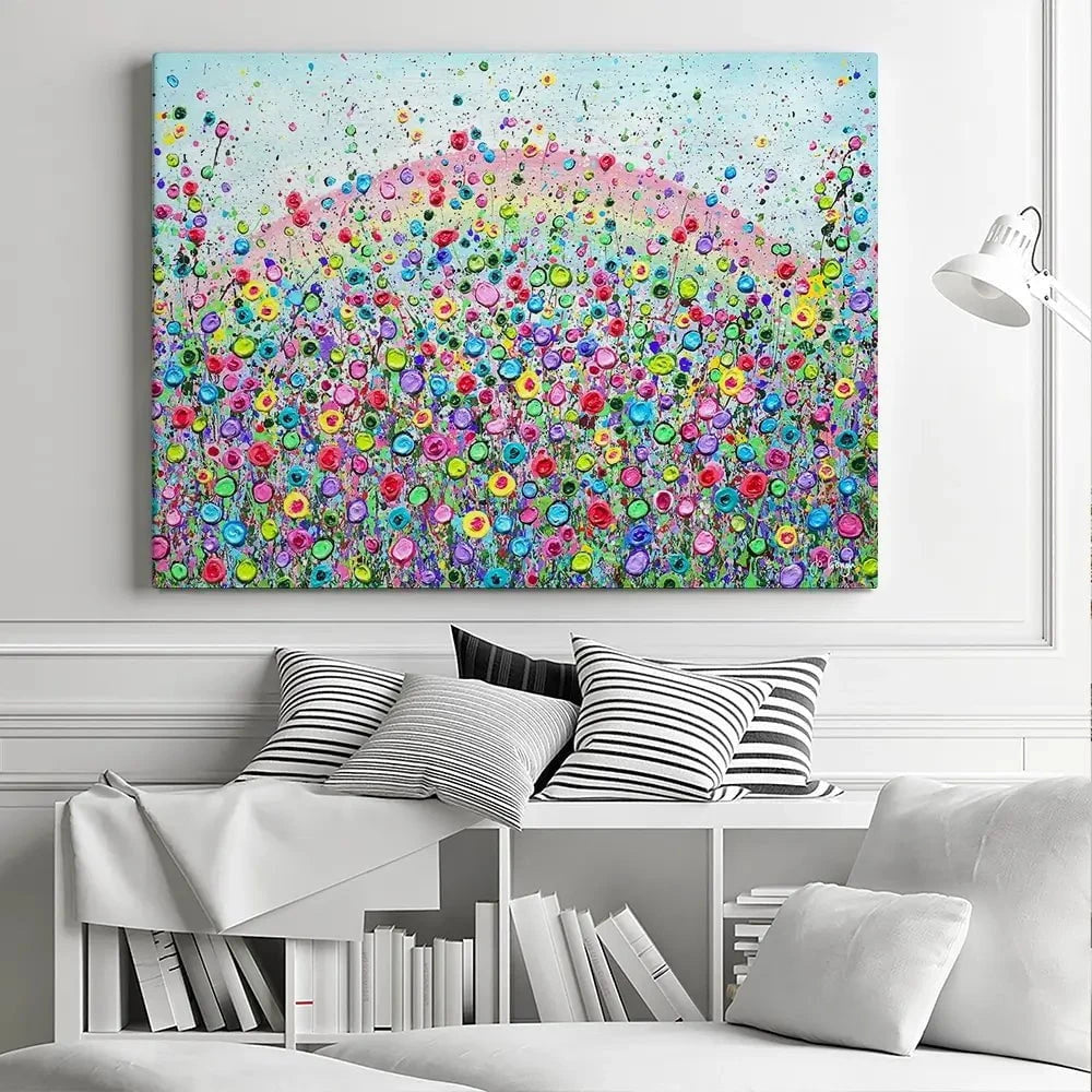 Rainbow Of Love Canvas Print Rainbow Of Love Canvas Print wall art product Jo Gough