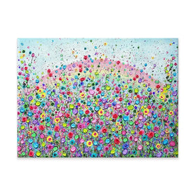 Rainbow Of Love Canvas Print Rainbow Of Love Canvas Print wall art product Jo Gough