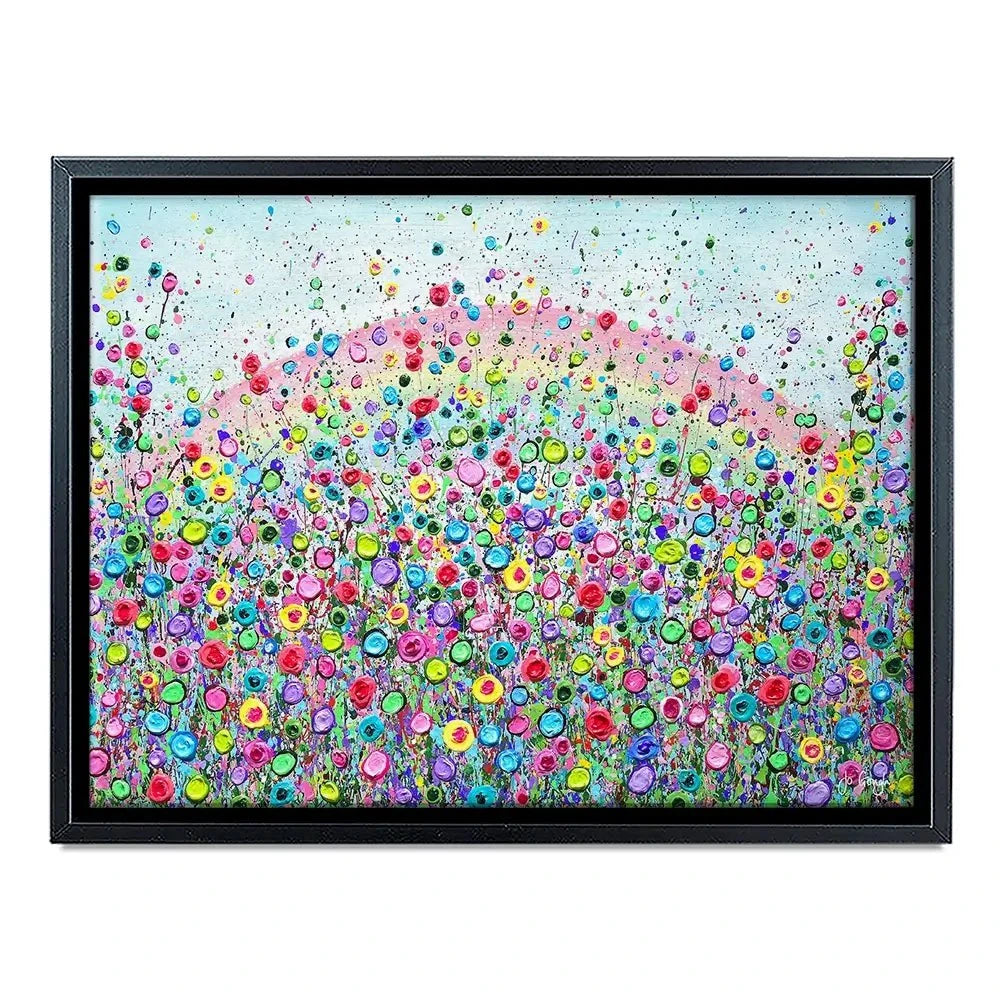 Rainbow Of Love Canvas Print Rainbow Of Love Canvas Print wall art product Jo Gough