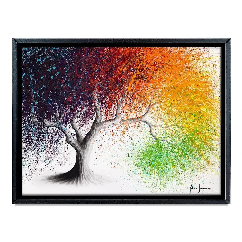 Rainbow Seasons Tree Canvas Print Rainbow Seasons Tree Canvas Print wall art product Ashvin Harrison