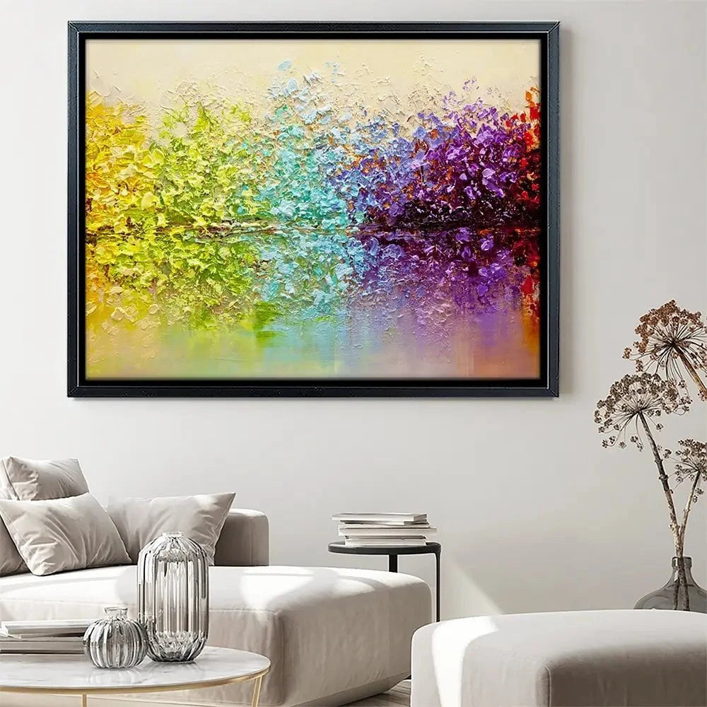 Rainbow Secret Garden Canvas Print Rainbow Secret Garden Canvas Print wall art product Osnat Tzadok