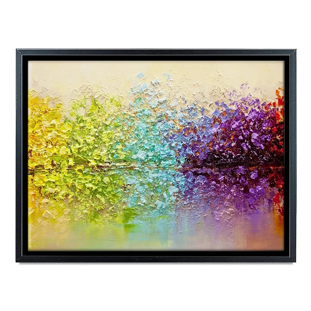 Rainbow Secret Garden Canvas Print Rainbow Secret Garden Canvas Print wall art product Osnat Tzadok