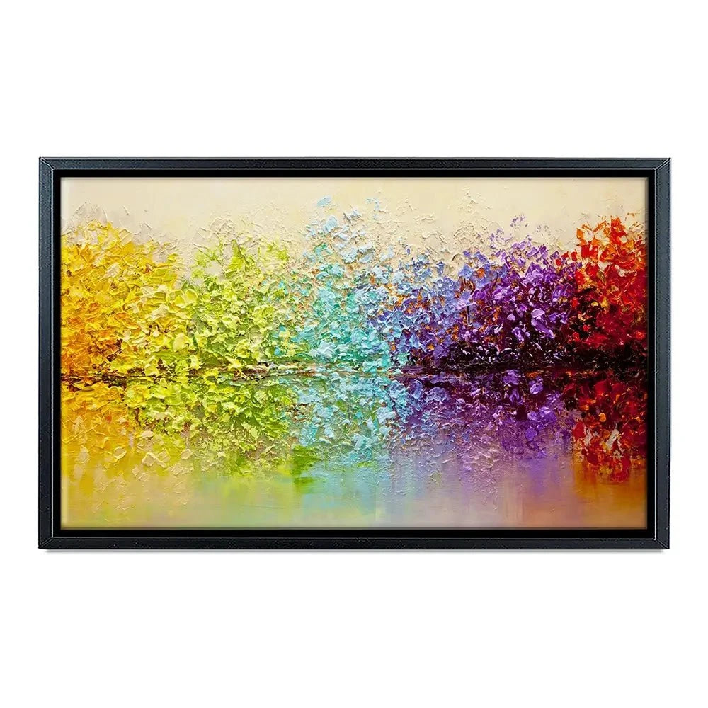 Rainbow Secret Garden Canvas Print Rainbow Secret Garden Canvas Print wall art product Osnat Tzadok