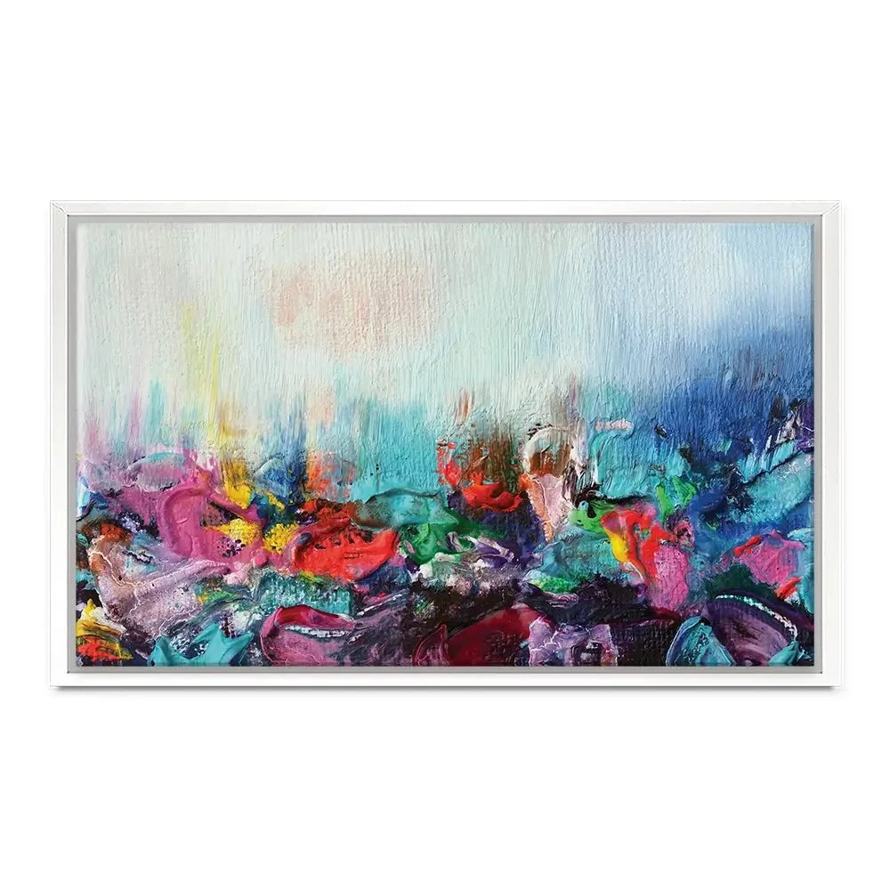 Rainbow Smear Canvas Print Rainbow Smear Canvas Print wall art product Rudchenko Liliia / Shutterstock